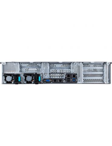 Gigabyte R280-F2O Intel® C612 LGA 2011-v3 Cabinet metalic (2U) Negru, Gri
