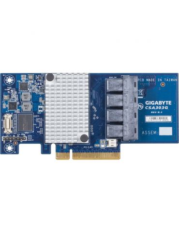 Gigabyte R18N-F2A Intel® C612 LGA 2011-v3 Cabinet metalic (1U) Negru, Gri
