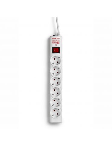 Salicru 680BA000003 dispozitive de protecție la supratensiuni Alb 6 ieșire(i) AC 250 V 1,5 m - Tik.ro
