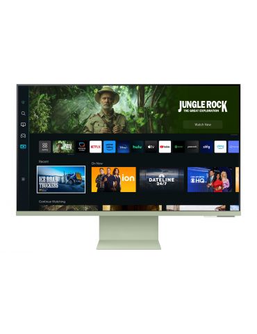 Samsung Smart Monitor M8 S32CM80GUU 81,3 cm (32") 3840 x 2160 Pixel 4K Ultra HD LCD Verde
