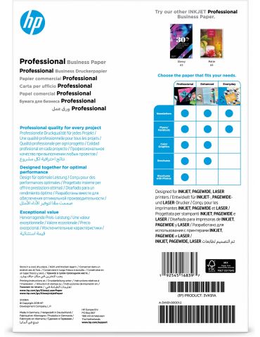 HP Professional Business Paper, Glossy, 180 g m2, A4 (210 x 297 mm), 150 sheets