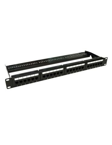 Patch panel 1u utp cat6a 24... - Tik.ro