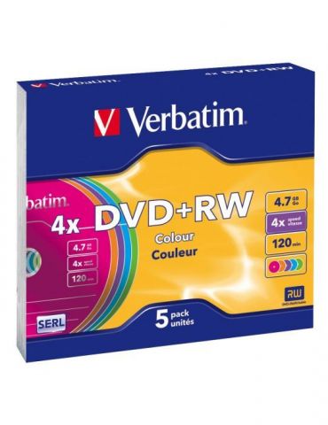 Dvd+rw colour surface 4x... - Tik.ro