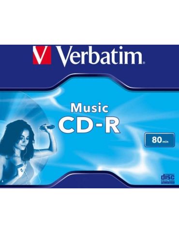 CD-R Verbatim 16x, 80min,... - Tik.ro