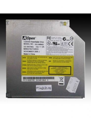 Odd dvd±rw/dvd±r9 aopen atapi slimline for mobile pc barebone aopen Aopen - 1