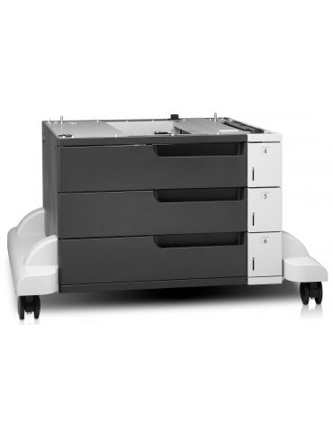 HP LaserJet Alimentator de hârtie şi suport 3x500-sheet