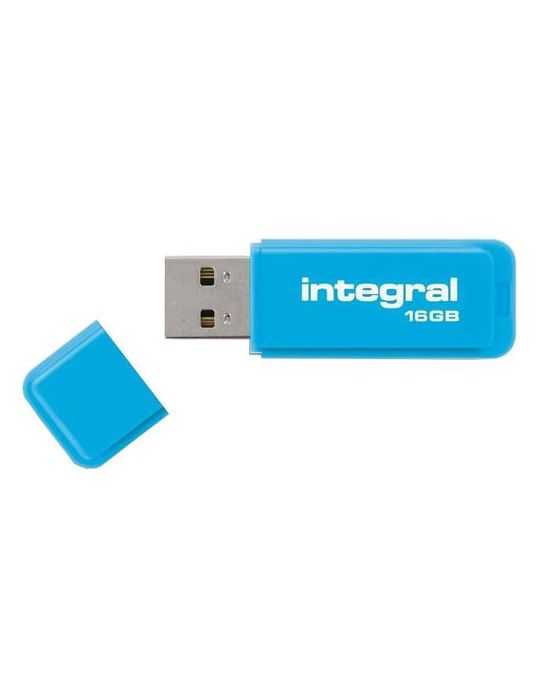 Stick memorie Integral Pendrive, 16GB, USB 3.0, Neon Blue Integral memory plc - 1