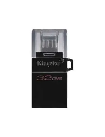 Stick memorie Kingston microDuo3 64GB, USB 3.0, Black Kingston - 1 - Tik.ro