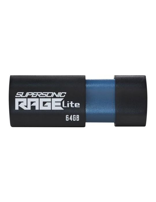 Stick memorie Patriot Supersonic Rage Lite 64GB, USB3.0, Black Patriot memory - 1