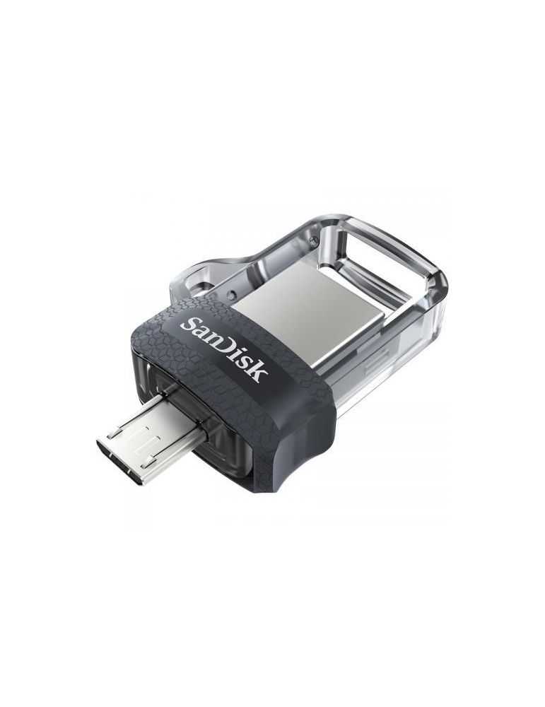 Storage Devices Stick Memorie SanDisk Ultra Dual m3.0 32GB, USB 3.0, Black-Silver