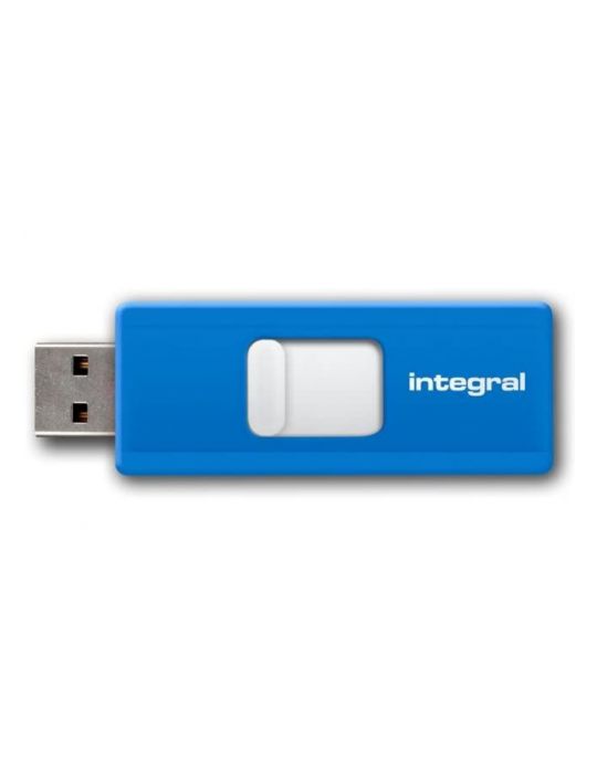 Stick memorie Integral Slide 16GB, USB 2.0, Blue Integral memory plc - 1