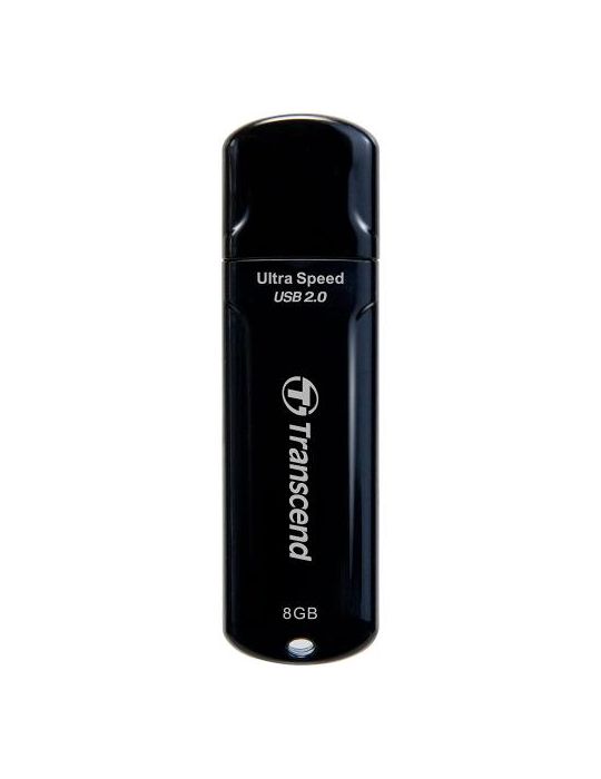 Stick memorie Transcend JetFlash 600 8GB, USB 2.0, Black Transcend - 1