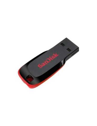 Stick Memorie SanDisk Cruzer Blade 16GB, USB2.0, Black/Red Sandisk - 1 - Tik.ro