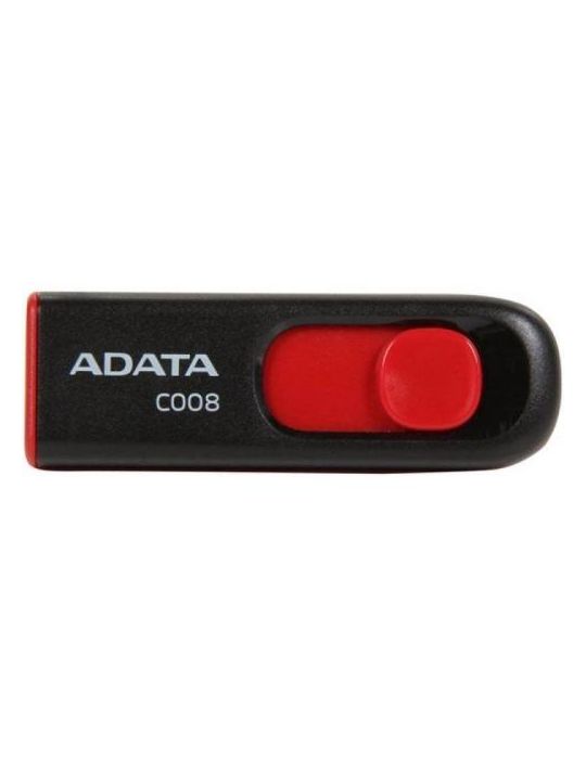Stick memorie A-Data C008, 32GB, USB 2.0, Black-Red A-data - 1