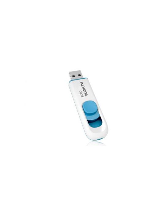 Stick memorie USB A-Data classic C008, 16 GB, alb cu albastru A-data - 1