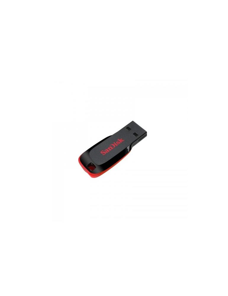 Storage Devices Stick Memorie SanDisk Cruzer Blade 32GB, USB2.0, Black/Red