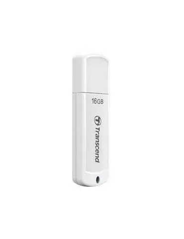 Memorie USB Transcend Flashdrive 16GB Jetflash 370 USB 2.0, White Transcend - 1 - Tik.ro