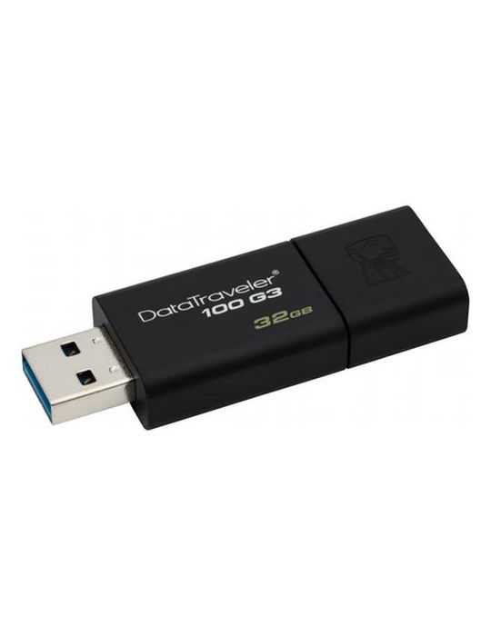 Stick Memorie Kingston DataTraveler 100 G3 32GB, USB3.0, Black Kingston - 1