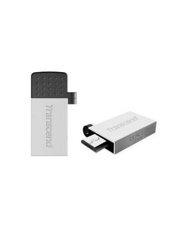 Stick Memorie Transcend JetFlash 380G 16GB, microUSB/USB2.0 Transcend - 1 - Tik.ro