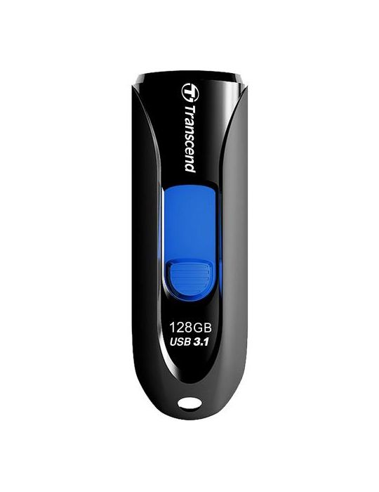 Stick Memorie Transcend JetFlash 790 128GB, USB3.1, Black Transcend - 1