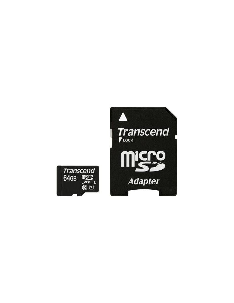 Microsd transcend sdxc 64gb (clasa 10) uhs-i 300x ts64gusdu1