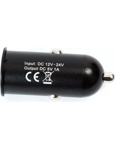 Alimentator auto spacer 1 x usb 2.0 pt. bricheta auto black spcc-01 Spacer - 1