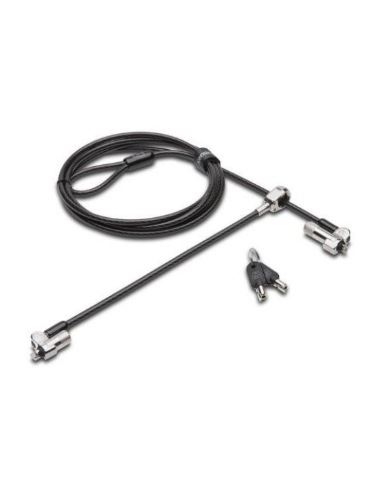 Kensington K64449S cabluri cu sistem de blocare Negru 1,8 m
