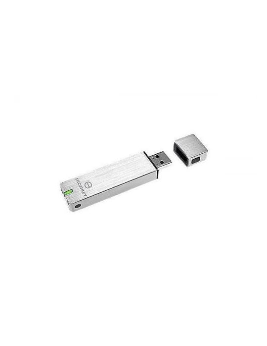Memory Card Kingston IronKey Basic S250, USB 2.0, Silver Kingston - 1