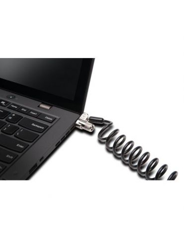 Kensington K64423WW cabluri cu sistem de blocare Negru, Argint 1,8 m