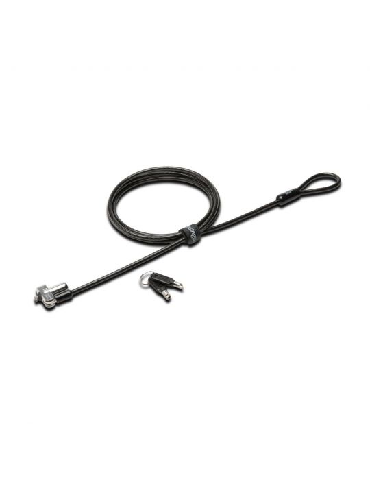 Kensington K64441M cabluri cu sistem de blocare Negru, Din oţel inoxidabil