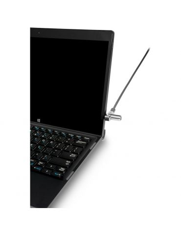 Kensington K64441M cabluri cu sistem de blocare Negru, Din oţel inoxidabil