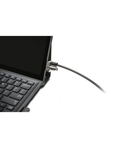 Kensington K64441M cabluri cu sistem de blocare Negru, Din oţel inoxidabil