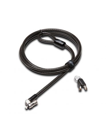 Kensington K64433S cabluri cu sistem de blocare Negru, Metalic - Tik.ro