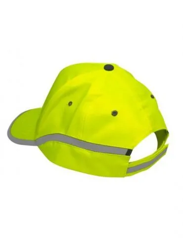 Sapca reflectorizanta / verde - Tik.ro