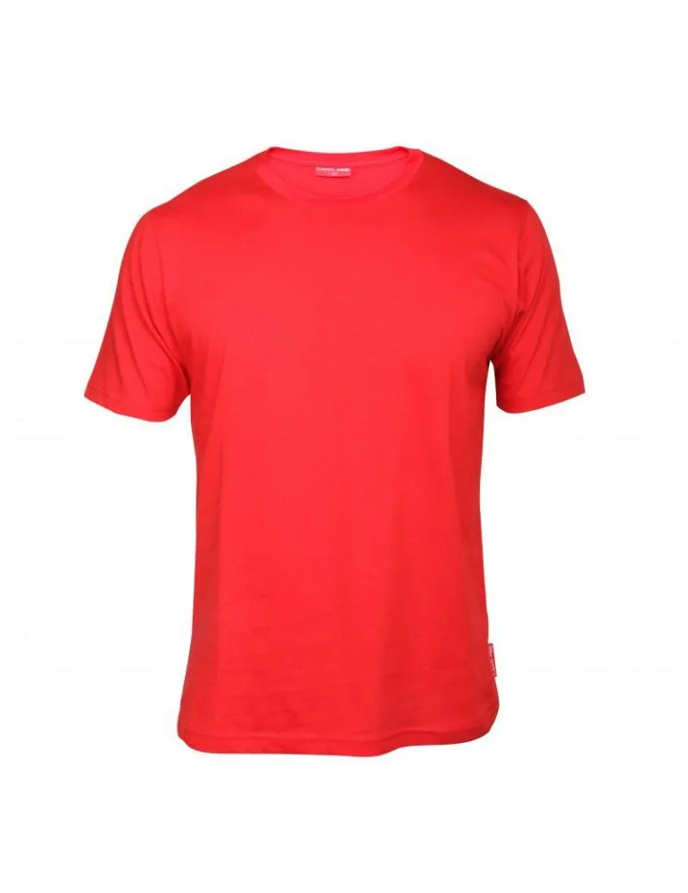 Tricou bumbac / rosu - 3xl