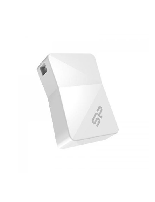 Stick memorie Silicon Power Touch T08 16GB, USB 2.0, White Silicon power - 1