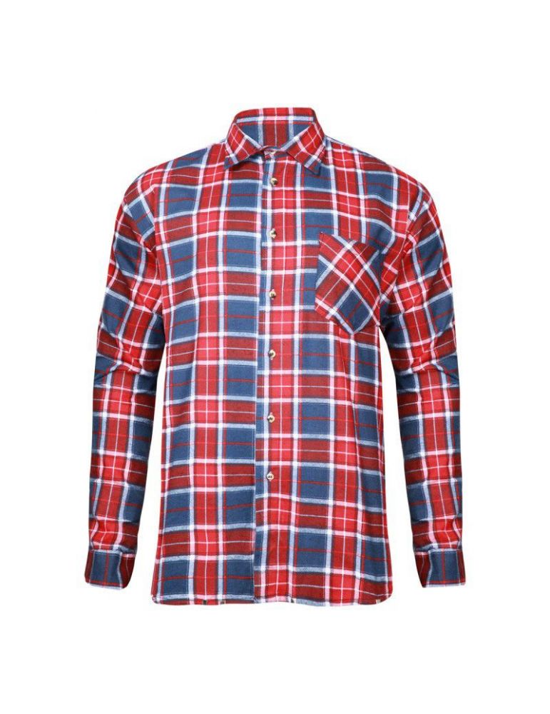 Camasa flanel cu carouri / multicolor - s/h-164