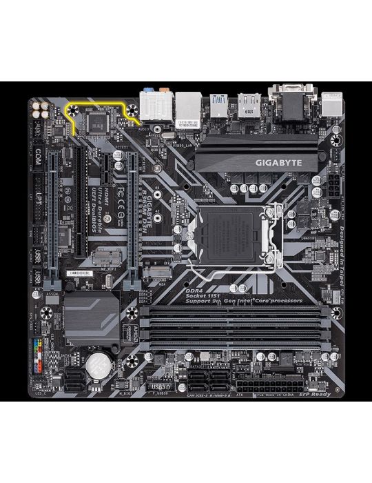 Placa de baza gigabyte intel b365m d3h supports 9th and Gigabyte - 1