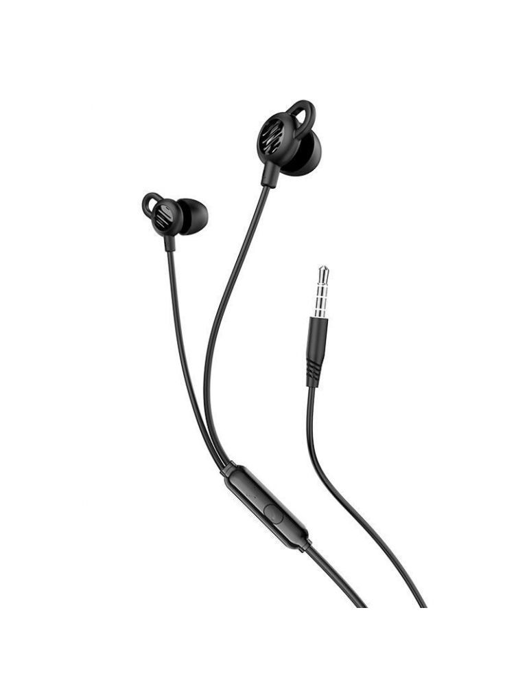 Handsfree casti in-ear hoco m89 comfortable cu microfon 3.5 mm