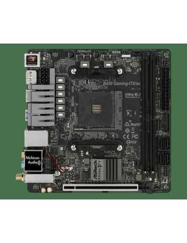 Placa de baza asrock socket am4 b450 gaming fatal1ty itx/ac Asrock - 1