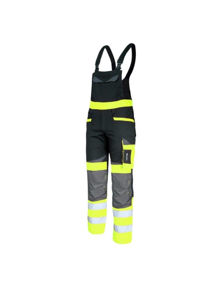 Salopeta reflectorizanta slim-fit / verde - m