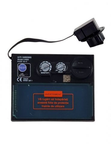 ProWELD Ecran cu filtru optic si cristale lichide pentru masca sudura automata LY-600A Clasa 1112 110x90mm Proweld - 1