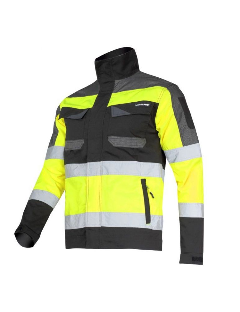 Jacheta reflectorizanta slim-fit / verde - 2xl