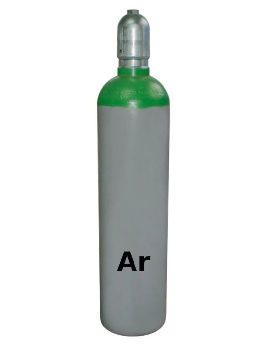 Butelie metalica 10L 200 Bar verde cu 2mc Argon Altii - 1