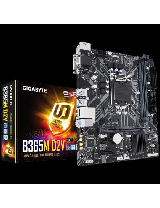 Placa de baza gigabyte b365m d2v supports 9th and 8th Gigabyte - 1