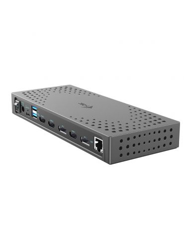 i-tec CATRIPLE4KDOCKPD2 stații de andocare și replicatoare de porturi pentru calculatoare portabile Prin cablu USB 3.2 Gen 2