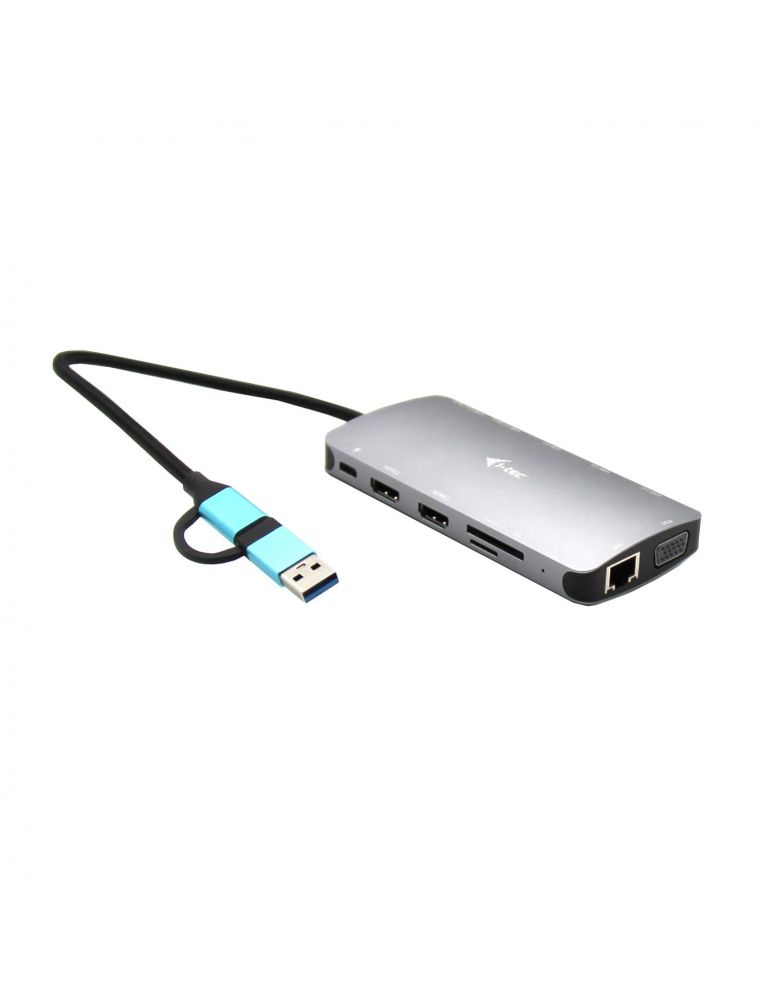 Computer Accessories i-tec CANANOTDOCKPD stații de andocare și replicatoare de porturi pentru calculatoare portabile Prin cablu USB 3.2 Gen 1 (3.1