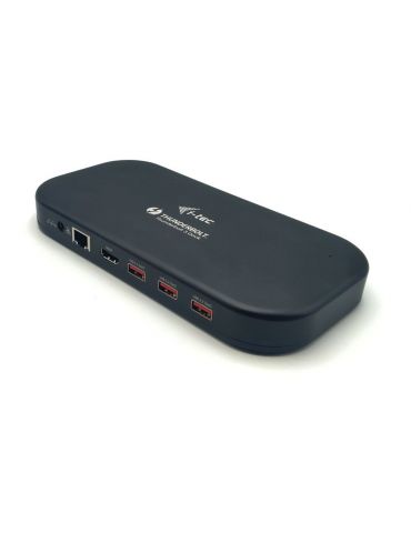 i-tec TB3HDMIDOCKPD stații de andocare și replicatoare de porturi pentru calculatoare portabile Prin cablu Thunderbolt 3 Negru