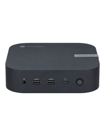 ASUS Chromebox CHROMEBOX5-S3006UN i3-1220P mini PC Intel® Core™ i3 8 Giga Bites DDR4-SDRAM 128 Giga Bites SSD ChromeOS Negru