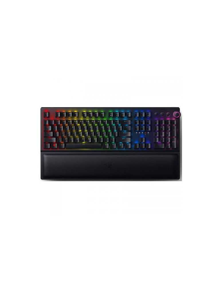 Tastatura Wireless Razer BlackWidow V3 Pro Yellow Switch, RGB LED, USB, Black